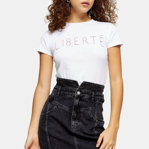 TOPSHOP Cropped T-shirt Set of 3 - Picture 5 of 12
